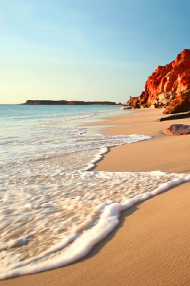 Beach Shore IPhone Wallpaper iPhones & iPod Touch Backgrounds Free