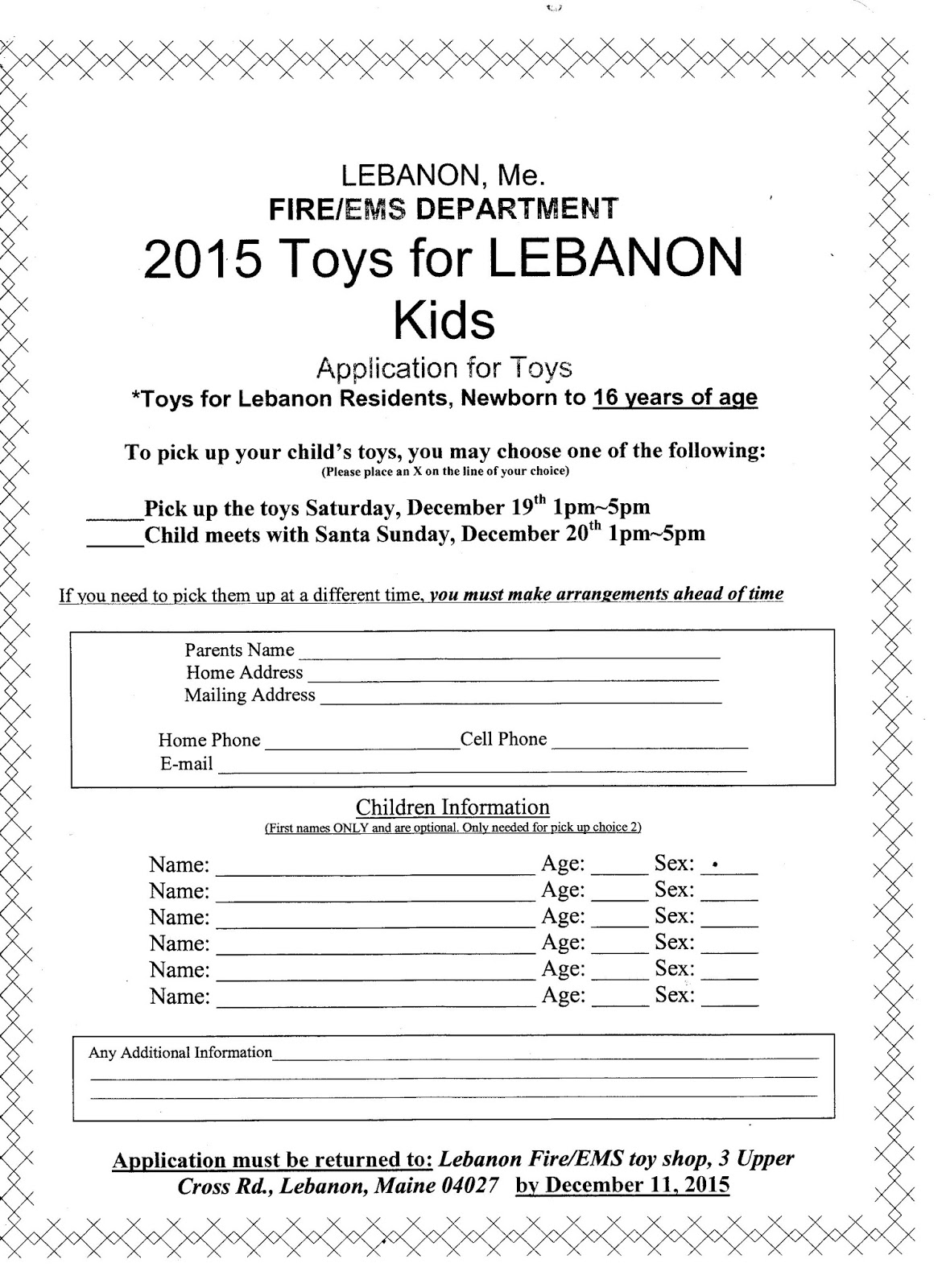 Lebanon Maine Truth Seekers Lebanon Fire and EMS Announces Needs for