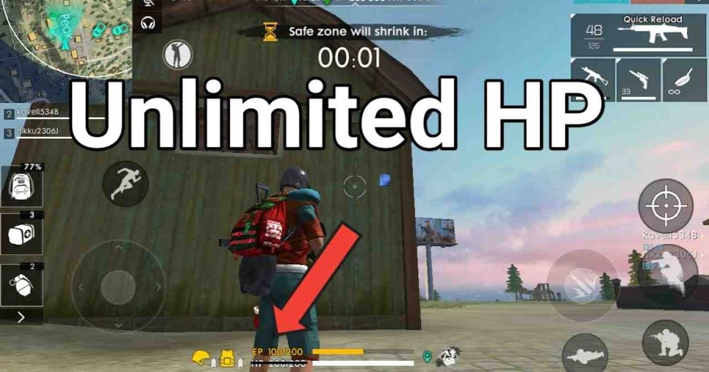 Cheat free fire kebal android