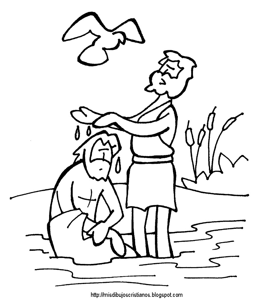 clip art jesus being baptised - photo #43