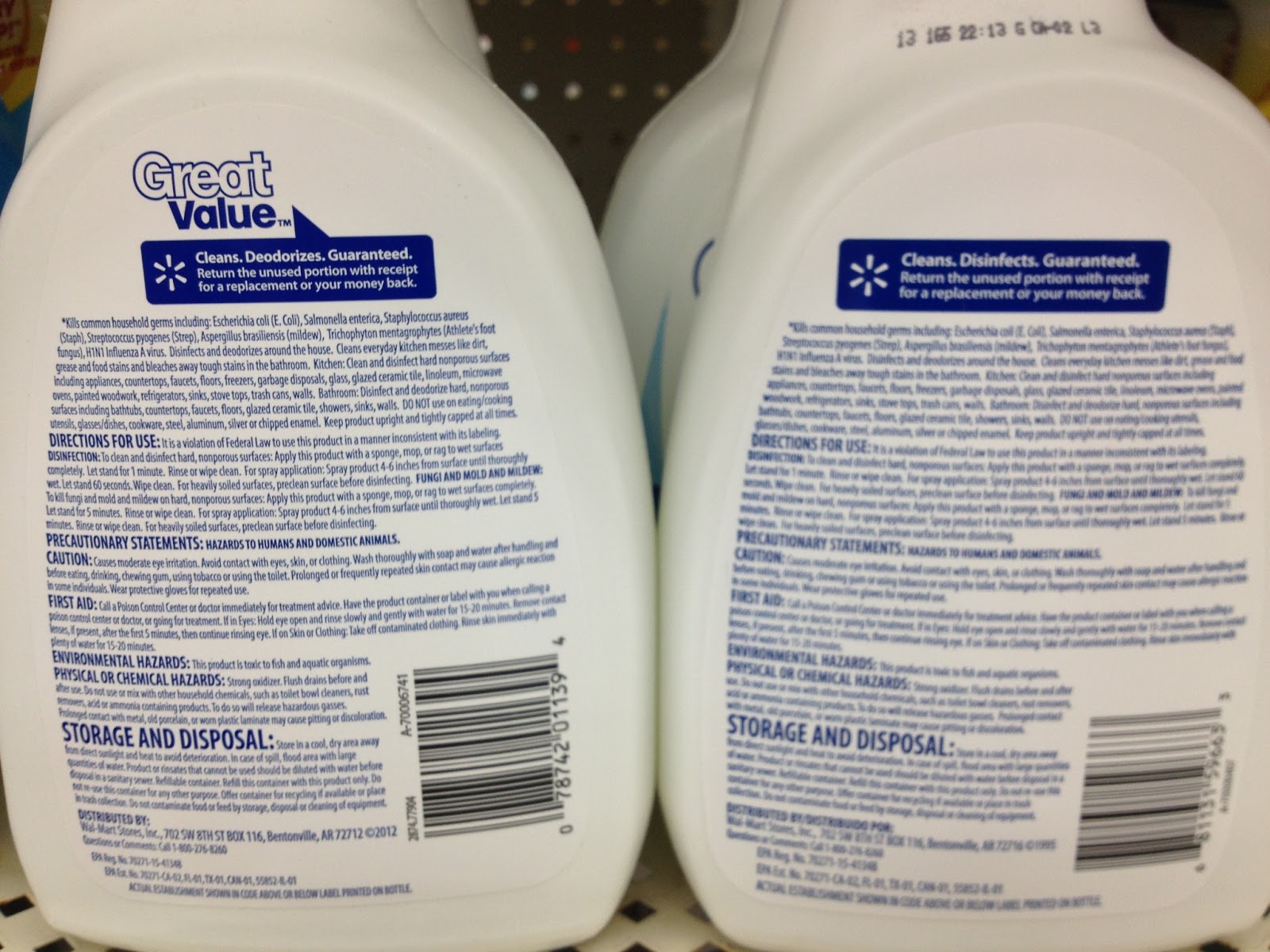 Home Court Haven Walmart Price Check on Aisle 4