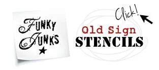funky junk stencils logo