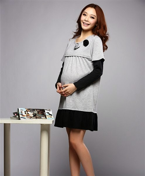 Contoh Model Baju Hamil Modis dan Modern ala Korea Terbaru Contoh Model Baju Hamil Modis dan Modern ala Korea Terbaru