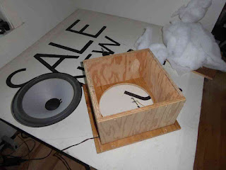 New Folded Corner Bass Horn - Stand For Midrange And Poly Fill New Folded Corner Bass Horn - Stand For Midrange And Poly Fill