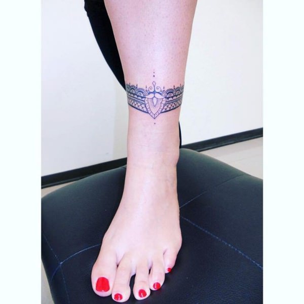 Mini tatuagens femininas para os tornozelos Mini tatuagens femininas para os tornozelos