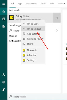 Cara Agar Sticky Notes di Windows 10 Terbuka Otomatis Setelah Booting