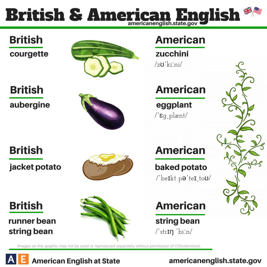 english-is-funtastic-british-vs-american-english-infographic-food