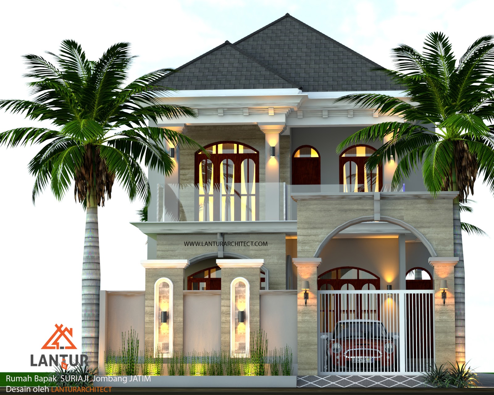 JASA ARSITEKTUR GAMBAR RUMAH DI KEDIRI LANTUR DESIGN JASA ARSITEKTUR