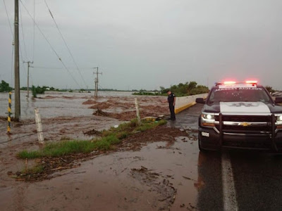 Reporta Protección Civil en Sinaloa tres muertos por lluvias