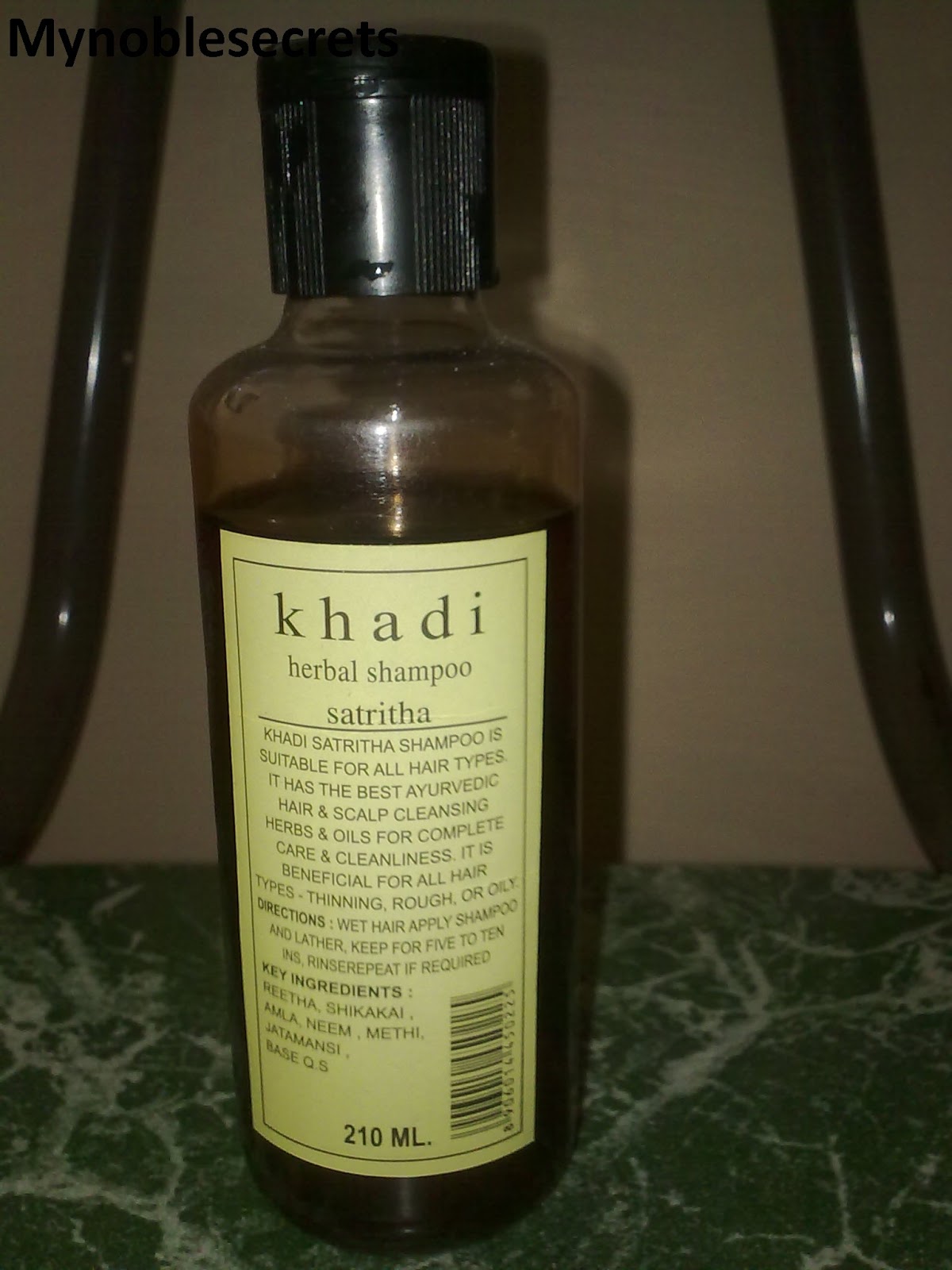 Indian Beauty Zone Khadi Herbal Shampoo Satritha Review