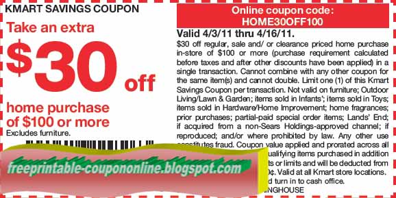 Kmart coupons policy 2018