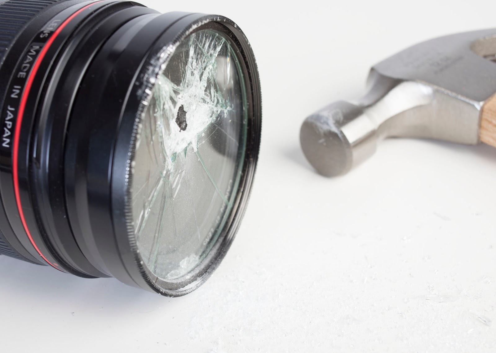 UNLIKELY How to get a stuck filter off of your camera lens