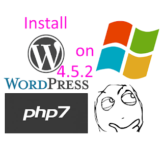 Install WordPress 4.5.2 on windows ( XAMPP + php7 ) tutorial