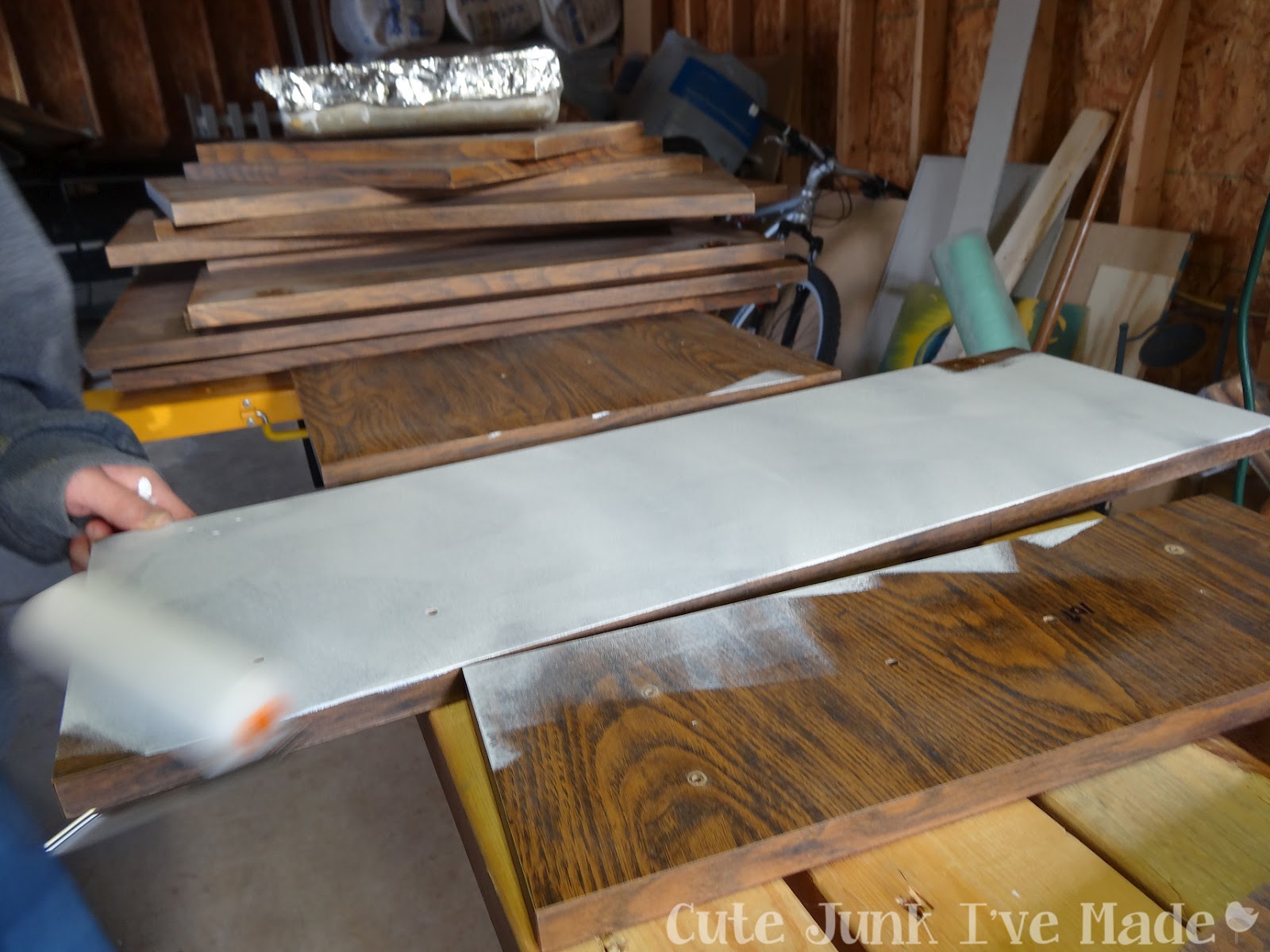 Cute Junk I've Made How To Paint Laminate Part Two Sanding