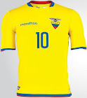 エクアドル代表 コパ･アメリカ2015 ユニフォーム-ホーム