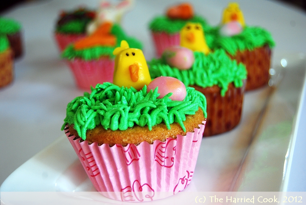 The Harried Cook Easter Cupcakes & Homemade Fondant!