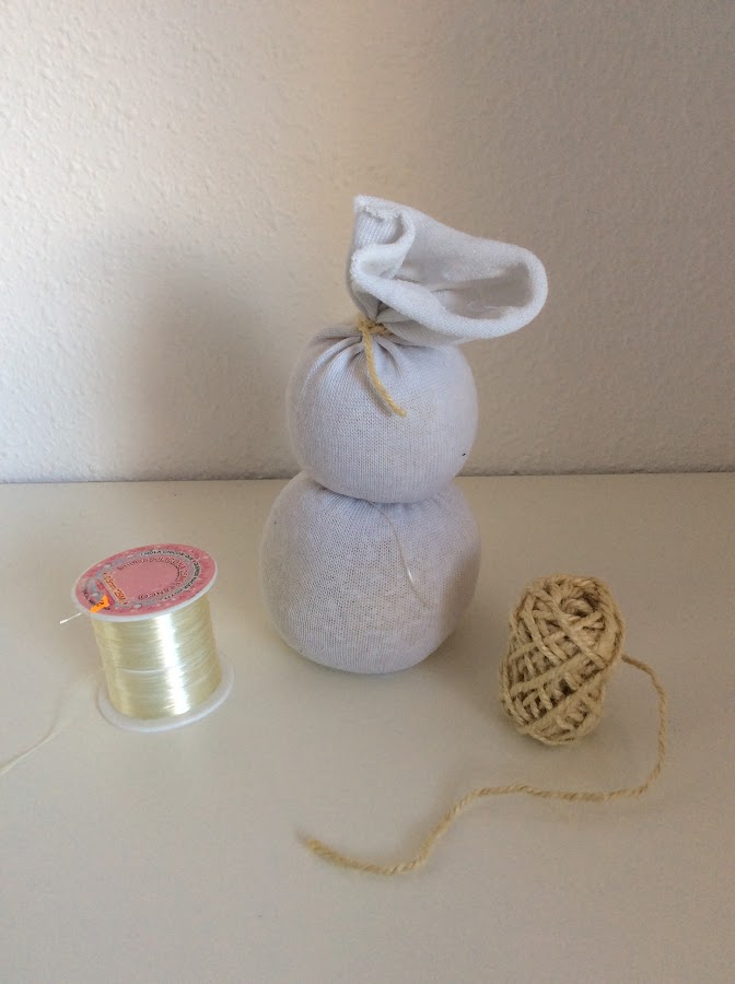 Muñeco de nieve diy con calcetines