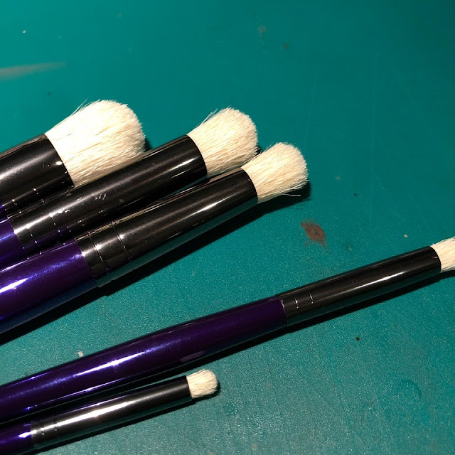 Review - Round Dry Brushes - Michigan Toy Soldier Blog, planetFigure