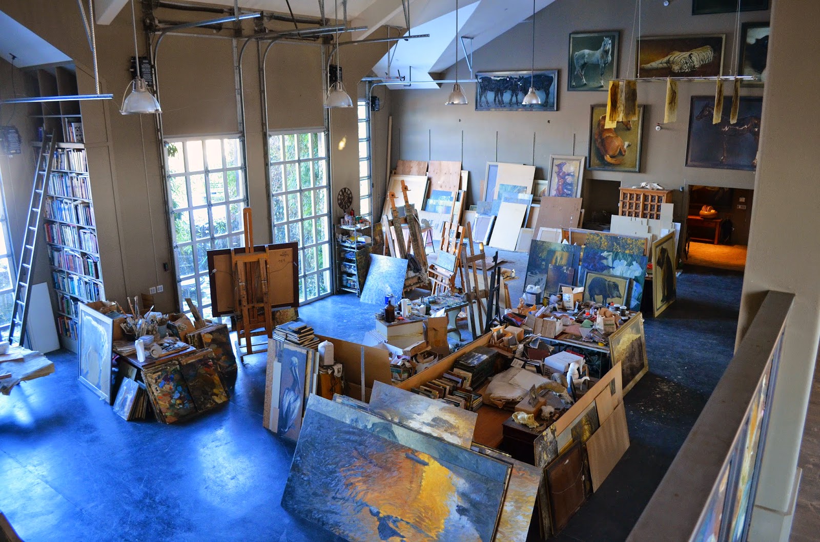 La Maison Boheme: Richard Murray's Live-Work Art Studio