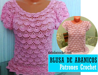 blusas tejidas a crochet hermosas
