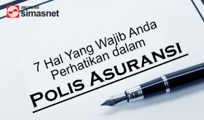 Contoh Polis Asuransi Sebagai Referensi Contoh Polis Asuransi Sebagai Referensi
