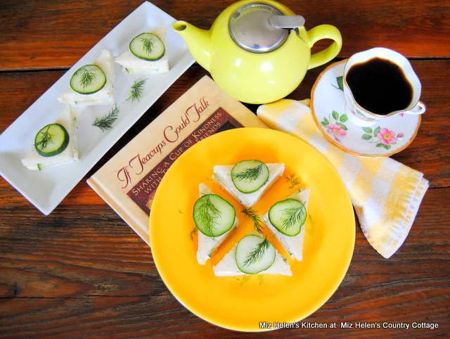 Tuesday Tea Time With Cucumber Tea Sandwiches