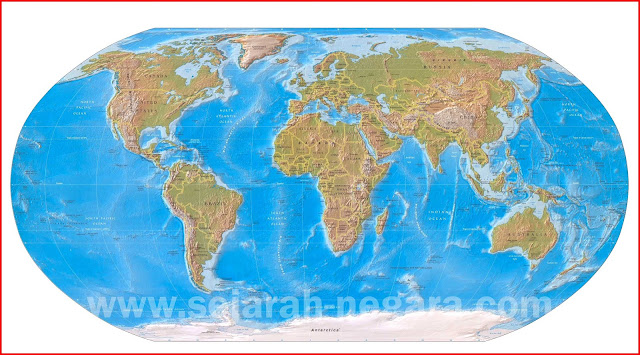 Gambar Peta dunia globe