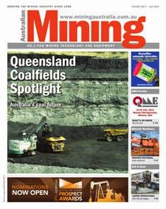 Australian Mining - July 2012 | ISSN 0004-976X | TRUE PDF | Mensile | Professionisti | Impianti | Lavoro | Distribuzione
Established in 1908, Australian Mining magazine keeps you informed on the latest news and innovation in the industry.