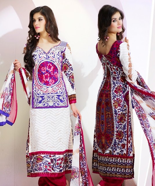 Salwar Kameez Winter 2015-2016 | How to Sew Cotton Churidar Suits ...