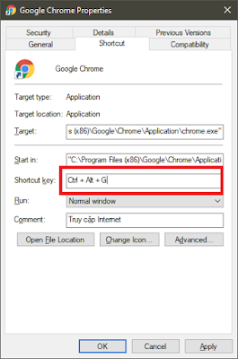 Mẹo tạo phím tắt mở phần mềm, thư mục trên Windows 10 nhanh cực