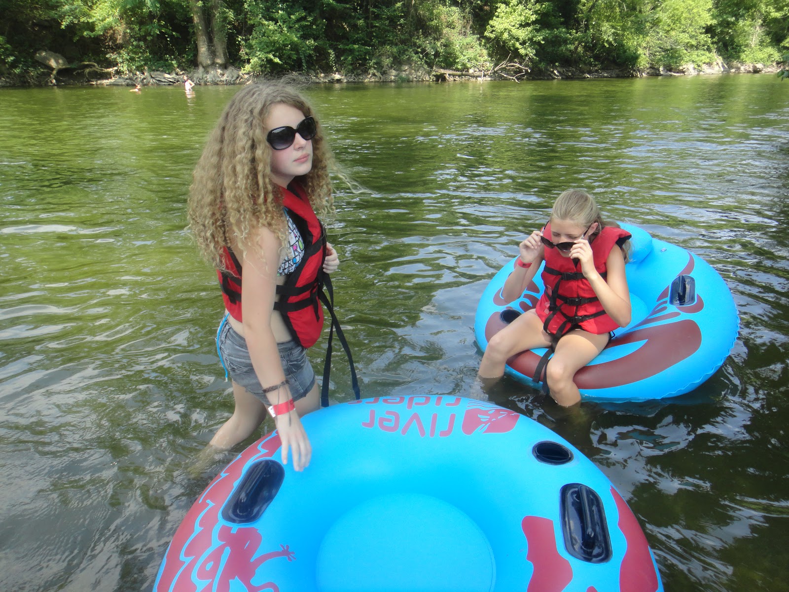 Russman's spot Tubing down the Shenandoah River in West Virginia