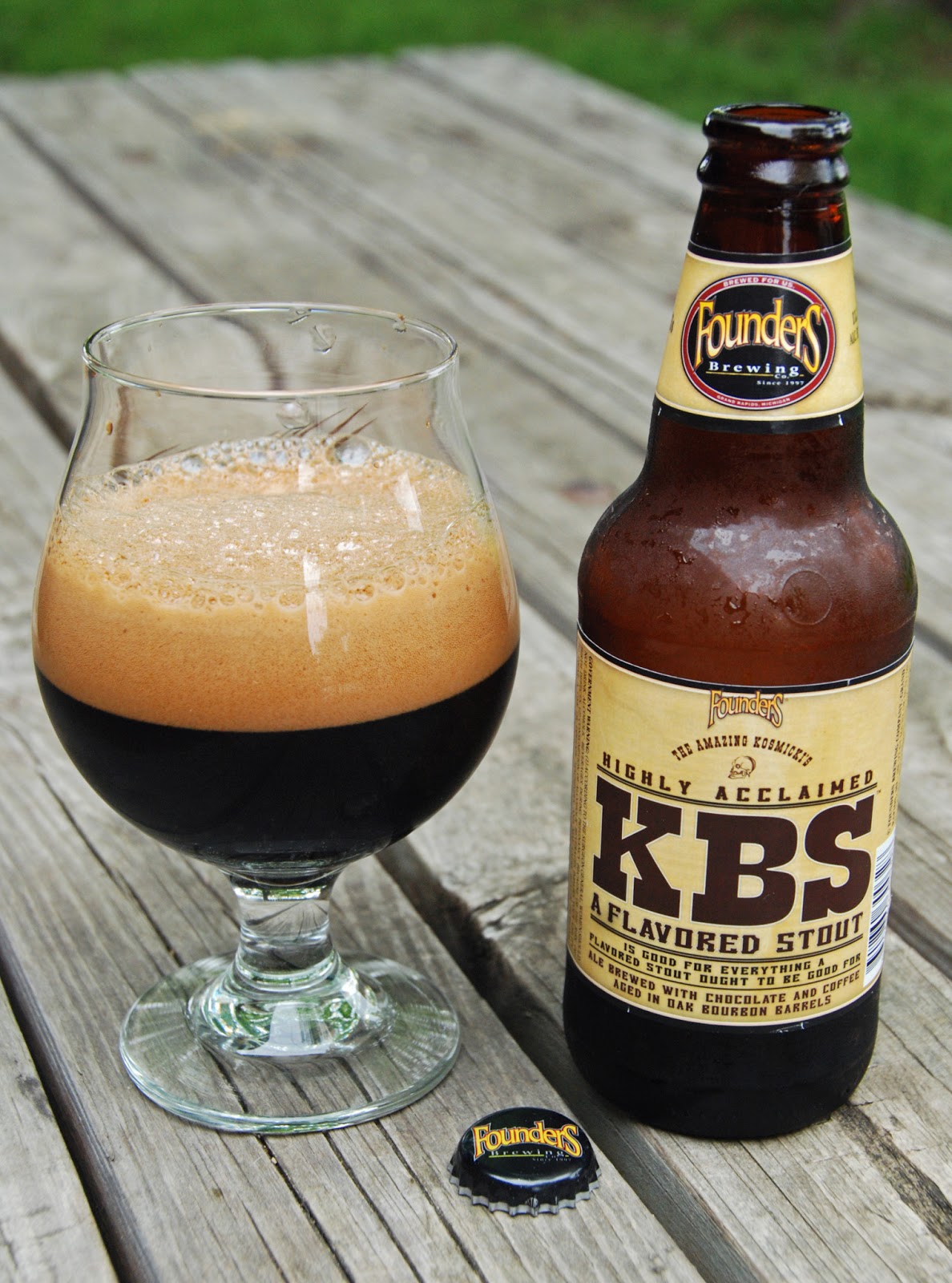 the Beer Obsessor Beer Review Founders KBS