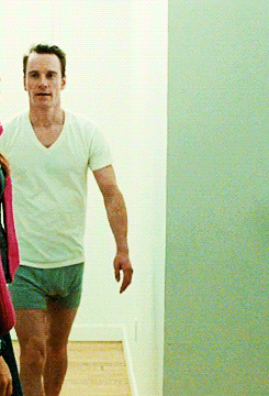 Male Celebrity Stars: Michael Fassbender Huge Bulge