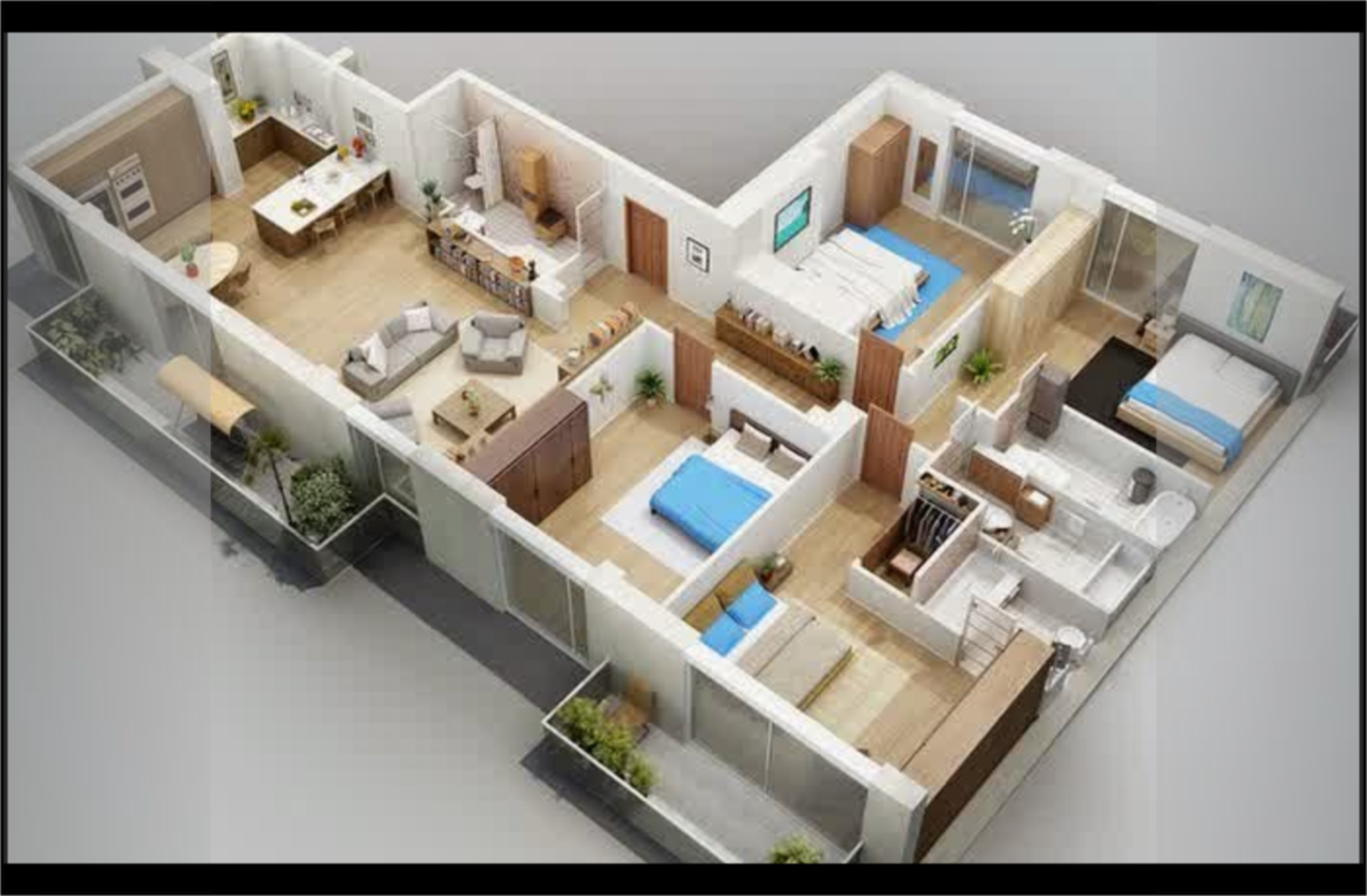 Two bedroom flat. Проект квартиры. Проектировка квартиры. Красивые планировки квартир. Современные планировки квартир.