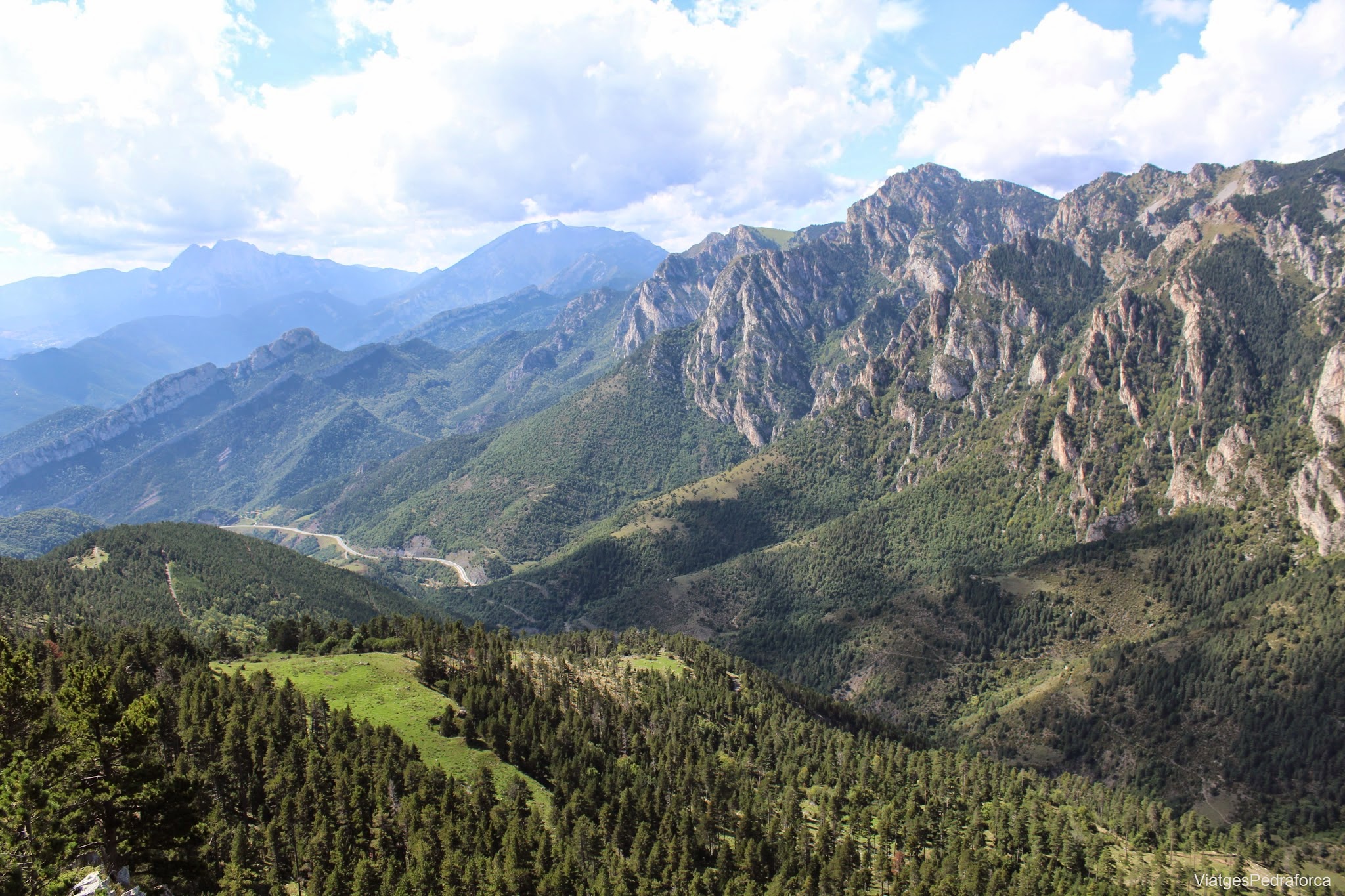 Mirador dels Orris Parc natural del Cadí-Moixeró Bagà Alt Berguedà Pedraforca