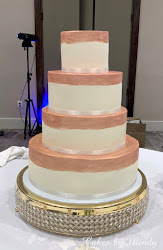 cake gold rose accent cakes mindy