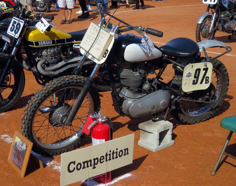 1939 Royal Enfield Model DC seen at Dania Beach show