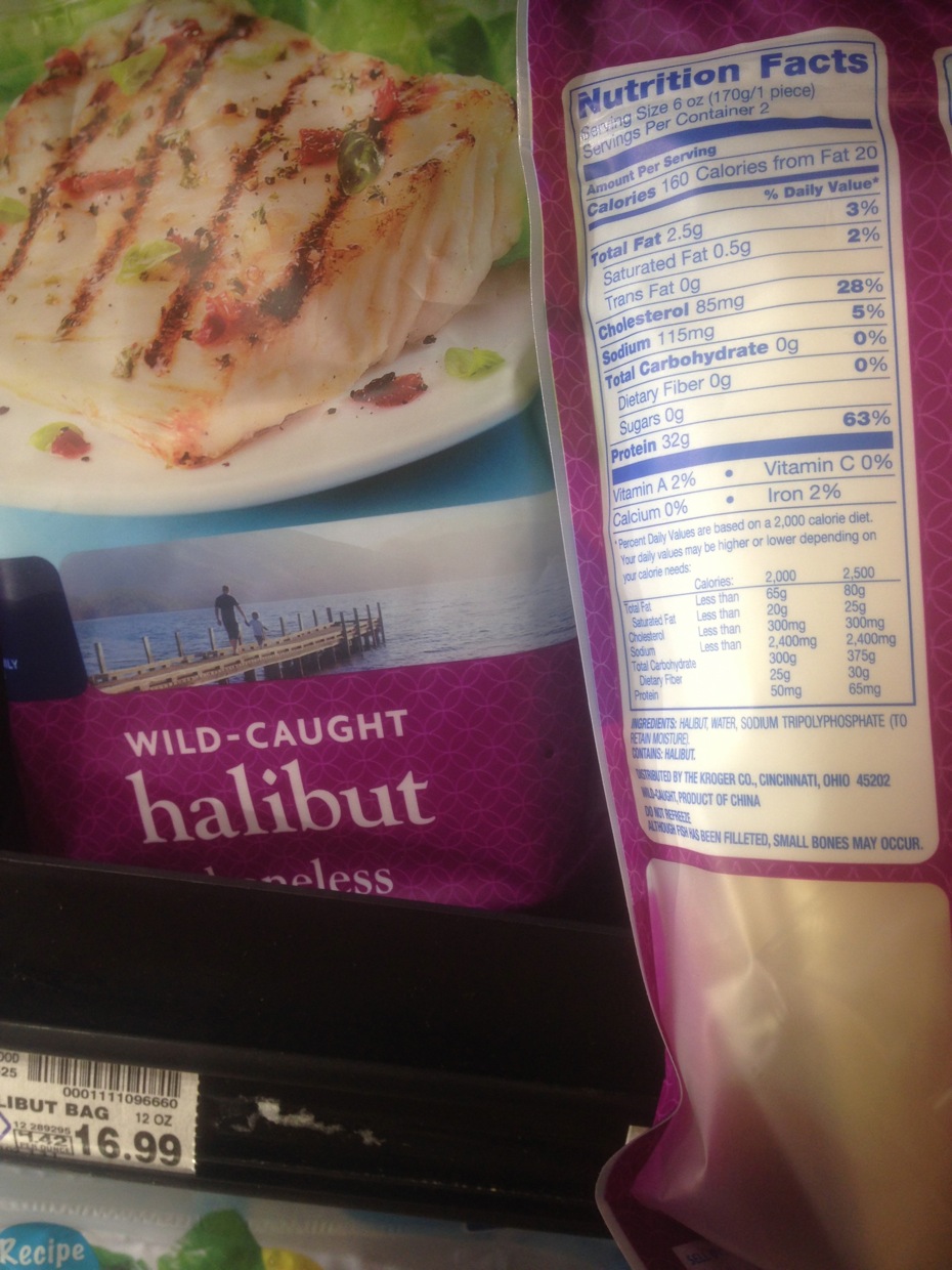 Healthy Grocery Halibut, 12 oz Kroger
