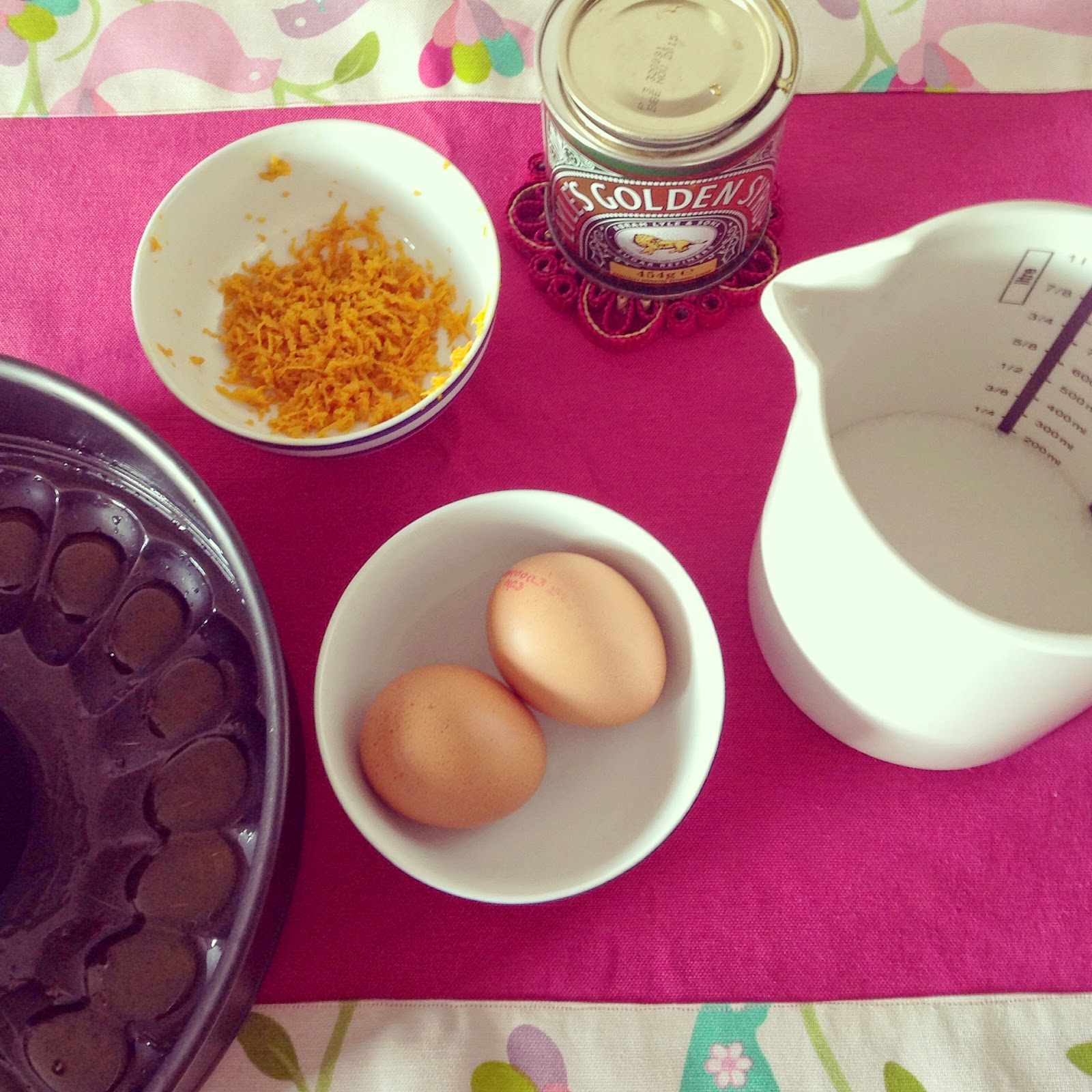 Bige's Happy Kitchen Orange Ring Cake