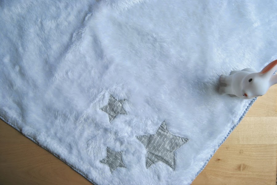 Tutorial fácil para una manta de bebé. DIY baby blanket 