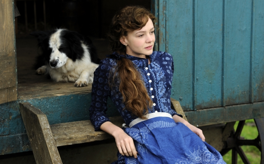 Far From The Madding Crowd, in which Mulligan stars as Thonas Hardy's proud young heroine Bathsheba Everdene. The film is released on May 1. Far From The Madding Crowd, in which Mulligan stars as Thonas Hardy's proud young heroine Bathsheba Everdene. The film is released on May 1.