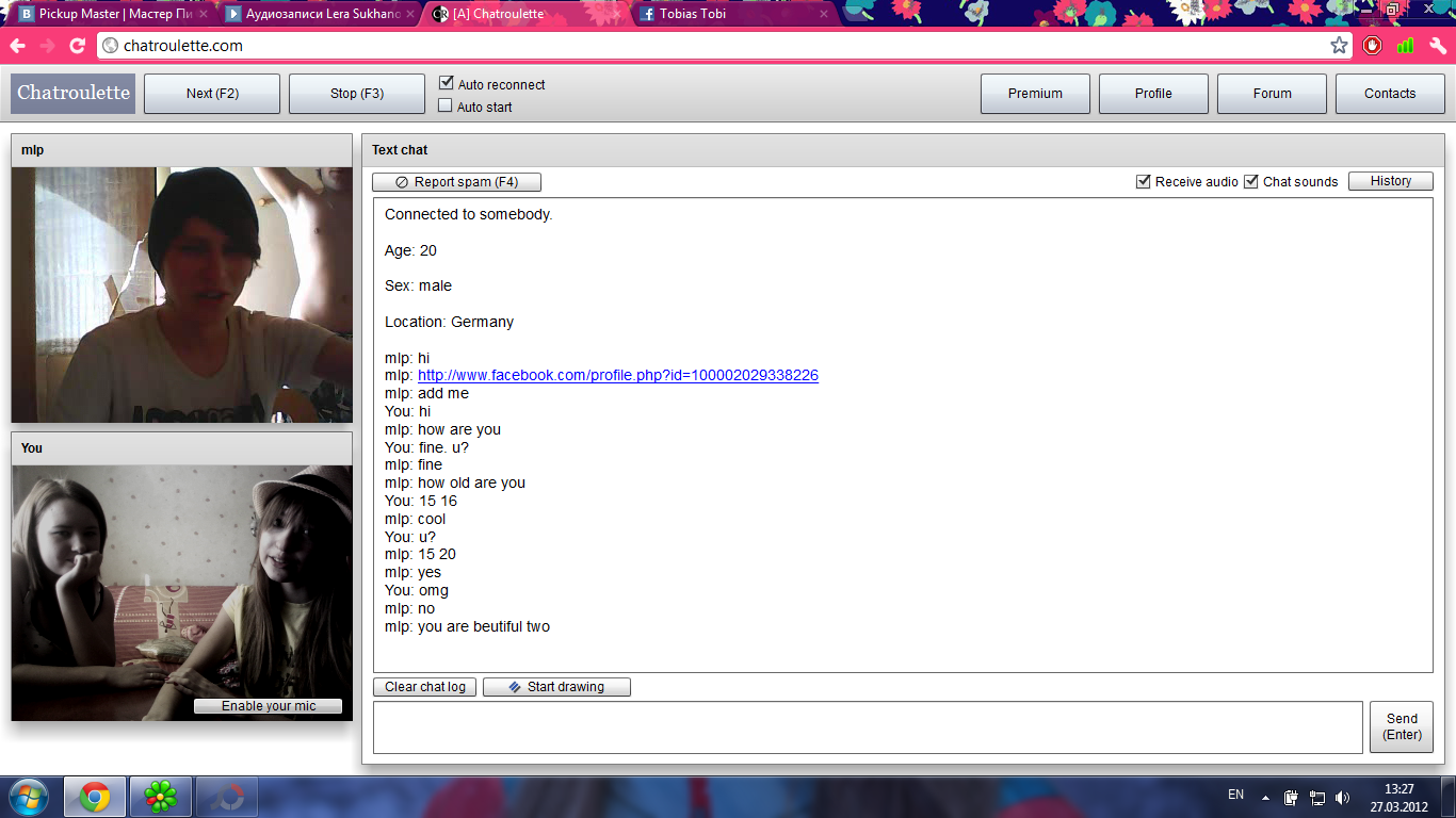 Chatroulette coomeet