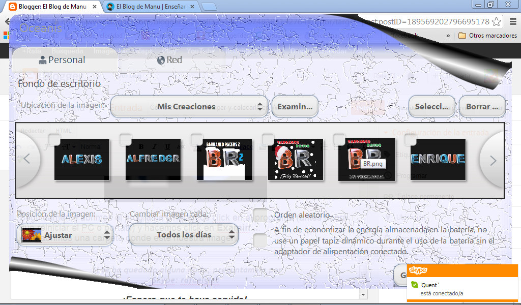El Blog de Manu ¡Ayudando a mejorar! Cómo crear un WallPaper y