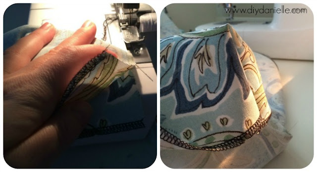 How to sew the edges for a fitted tablecloth. How to sew the edges for a fitted table cloth.