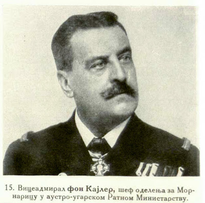 Vice-Admiral v. Kailer, Chief of the Naval section in Austro-Hungarian Ministry of war.