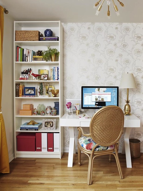 Decoração de home office pequeno. Blog Achados de Decoração Decoração de home office pequeno. Blog Achados de Decoração