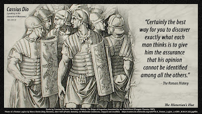 Resultado de imagem para Historian Cassius Dio