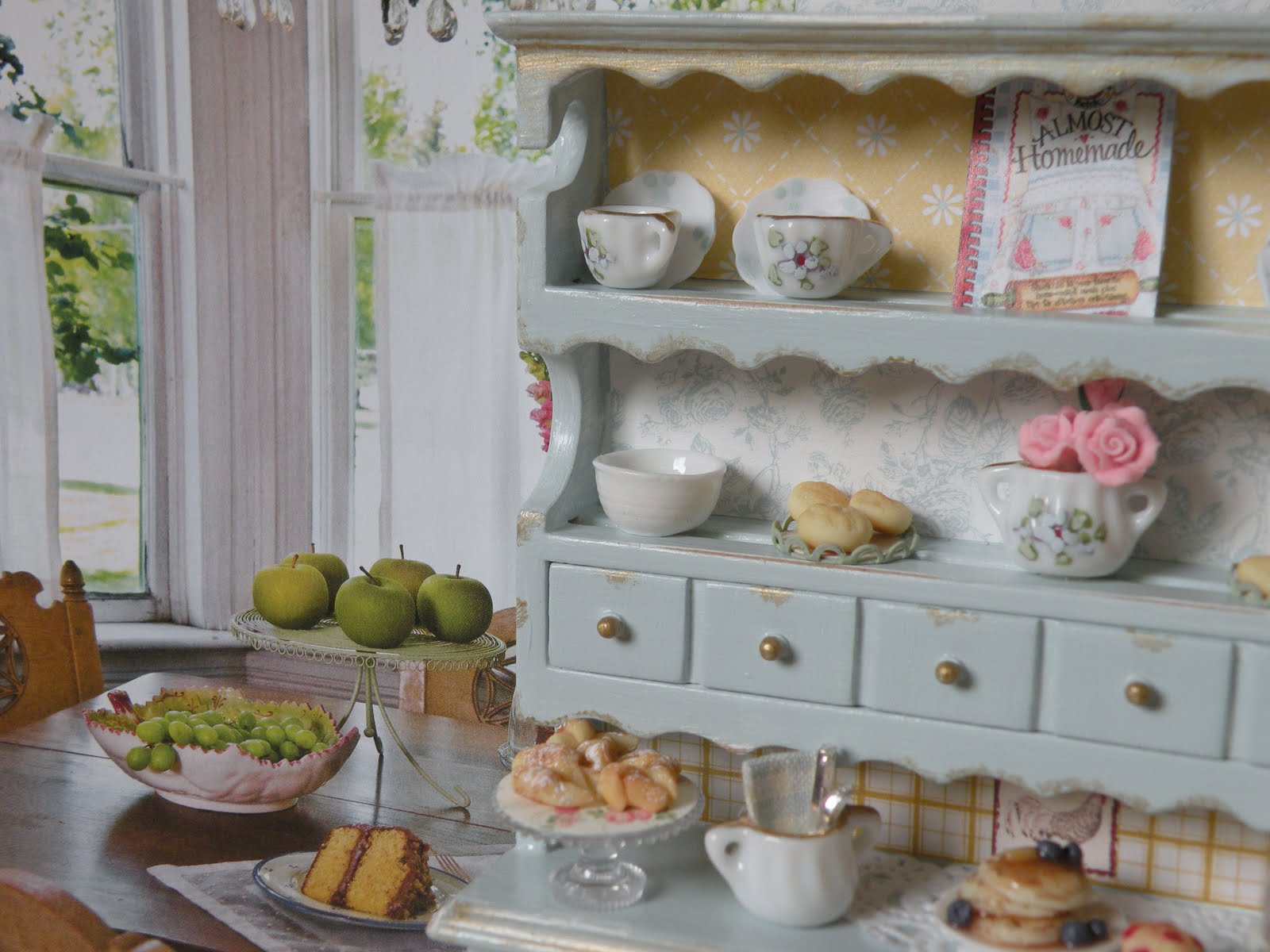 Cynthia's Cottage Design Bed & Breakfast Kitchen Hutch