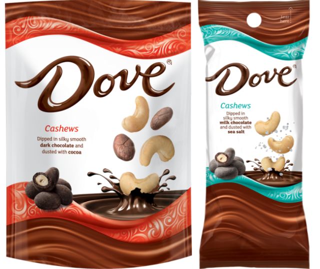 Dove Adds Three New Nutty Varieties Brand Eating