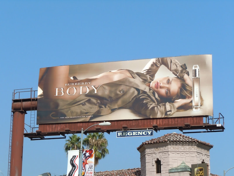Burberry Body perfume billboard